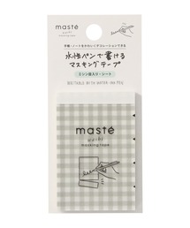 MARK'S（マークス）の「「マステ」 マークス 水性ペンで書けるマスキングテープ・ミシン目入り・シート（ステッカー/テープ）」