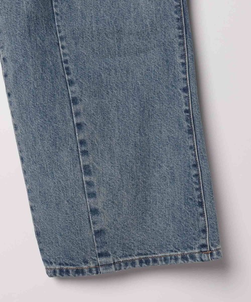 Heather(ヘザー)の「Denim Curve Pants 994789(デニムパンツ・レディース・ブルー/ブラック・S/M)」の6枚目の写真