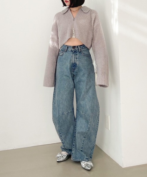 Heather（ヘザー）の「Denim Curve Pants 994789（デニムパンツ）」 - WEAR