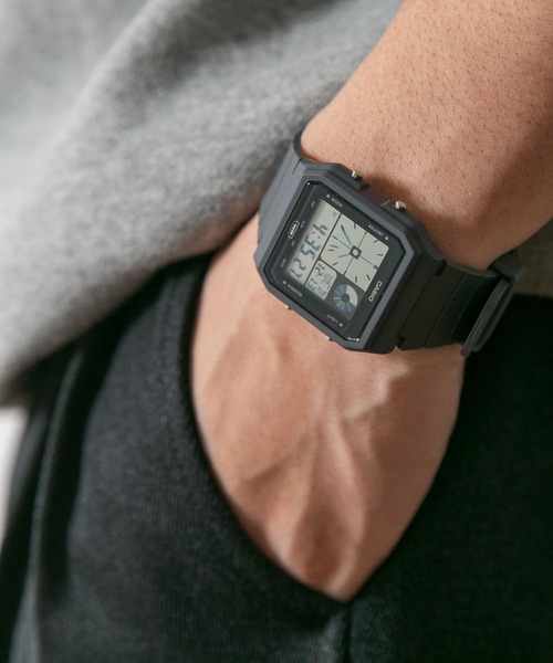 URBAN RESEARCH DOORS（アーバンリサーチドアーズ）の「CASIO　LF-20W（アナログ腕時計・メンズ・ブラック/アイボリー/チャコールグレー・FREE）」の6枚目の写真