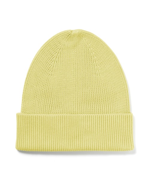 無印良品(ムジルシリョウヒン)の「UVカット コットンシルク ワッチ(ニットキャップ/ビーニー・レディース・ライトパープル/ブラウン系1/ライトブルー/ブラック/ライトイエロー・55-59cm)」の5枚目の写真