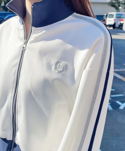 one way(ワンウェイ)の「トラックジャケット(その他アウター・レディース・ホワイト/ベージュ/グレー/ダークブルー・FREE)」の15枚目の写真