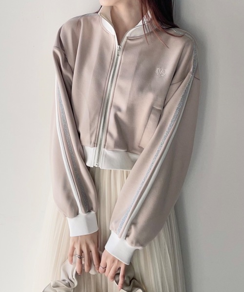 one way(ワンウェイ)の「トラックジャケット(その他アウター・レディース・ホワイト/ベージュ/グレー/ダークブルー・FREE)」の19枚目の写真