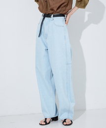 NOMINE | カーブデニムパンツ(デニムパンツ)