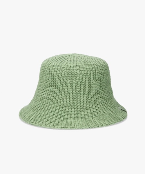 OVERRIDE（オーバーライド）の「OVERRIDE THERMO OGC RELAX HAT SG / オーバーライド（ハット・レディース・ライトグリーン/オフホワイト/ブラック・58cm）」の13枚目の写真
