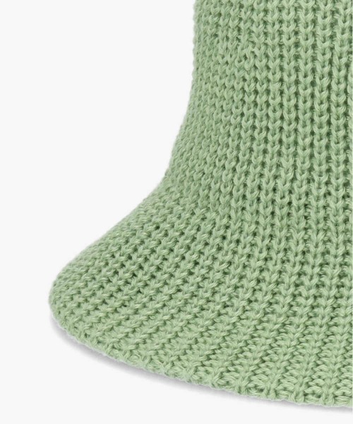 OVERRIDE（オーバーライド）の「OVERRIDE THERMO OGC RELAX HAT SG / オーバーライド（ハット・レディース・ライトグリーン/オフホワイト/ブラック・58cm）」の19枚目の写真