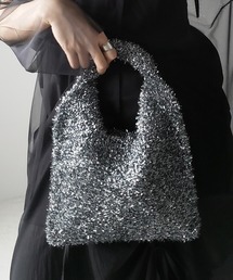 me+em select | 【 ４color 】ラメシャギーニットミニハンドバッグ(ハンドバッグ)