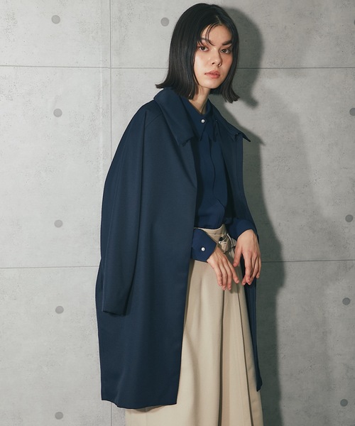 【新品未使用】ジェイホワイト　ラビットダブルフェイス　ラクーントリミングコート sankyo shokai ラビット ダブルフェイス ロングコート