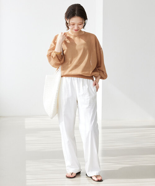 SLOBE IENA（スローブイエナ）の「シアーニットプルオーバー