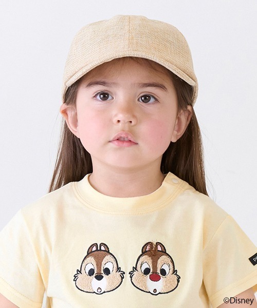 petit main（プティマイン）の「雑材風バックリボンキャップ（キャップ・キッズ・ライトベージュ/ブラック・50cm/52cm/54cm）」の20枚目の写真