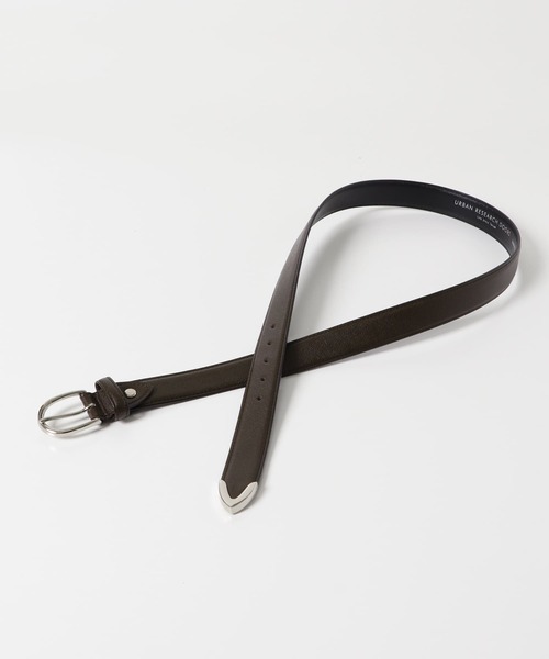 URBAN RESEARCH DOORS(アーバンリサーチドアーズ)の「LIFE STYLE TAILOR サフィアーノレザープンターレベルト(ベルト・メンズ・グレー/ブラウン/ブラック・FREE)」の7枚目の写真