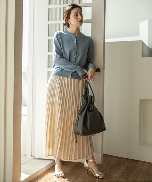 OPAQUE.CLIP(オペークドットクリップ)の「◆【軽量/A4収納可】4color/巾着トートバッグ(トートバッグ・レディース・ベージュ/ブラック/チャコールグレー/ライトグレー/シルバー・00)」の13枚目の写真