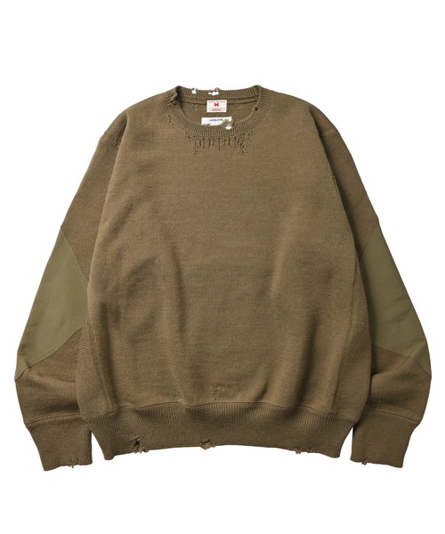 NEXUSVII（ネクサスセブン）の「R.W DAMAGED KNIT（ニット/セーター