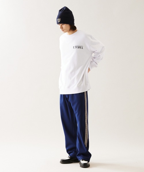 JOURNAL STANDARD(ジャーナルスタンダード)の「【ZOZO限定】MISHIMA MART SWEAT / ミシママート スウェット(スウェット・メンズ・ホワイト系その他2/ホワイト×グリーン/ホワイト系その他3/ホワイト×ネイビー・M/L/XL)」の17枚目の写真
