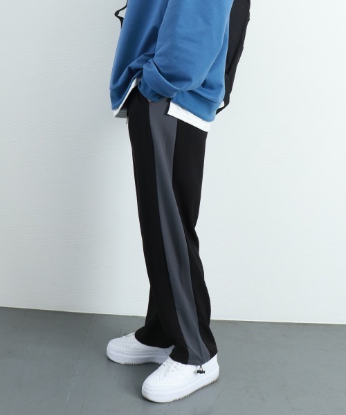 Miniministore(ミニミニストア)の「セミワイドパンツ ジョガーパンツ 韓国(スウェットパンツ・レディース・ダークグレー/ピンク/ブラック・M/XL/2XL/L)」の9枚目の写真