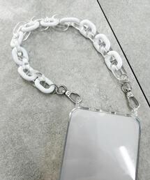 WEGO | WEGO/クリアチェーンハンドストラップ(スマホグッズ)