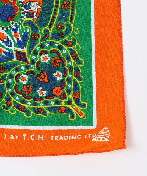 SHIPS(シップス)の「SHIPS: フローラルプリント バンダナ(バンダナ/スカーフ・メンズ・ブルー/オレンジ/レッド/ネイビー・ONE SIZE)」の5枚目の写真