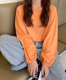 長袖Tシャツ ドロップショルダーtシャツ