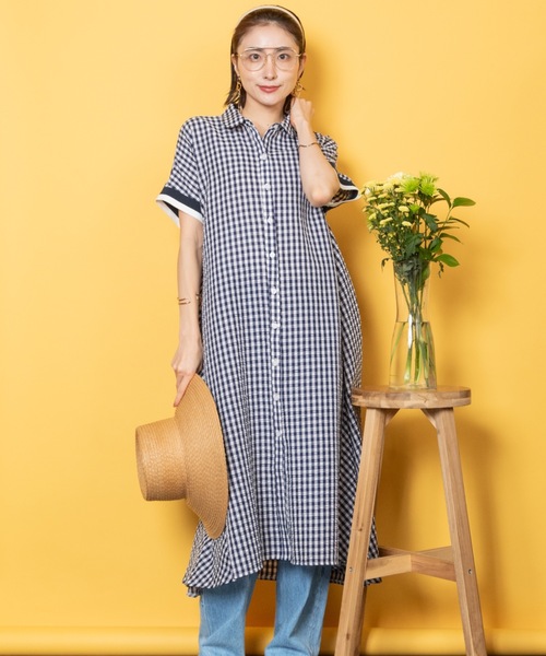 白【Phase Eight】Becky タイフロント ミディ シャツ ワンピース and it_ シャツワンピース スキッパー＆ベーシックロングシャツ