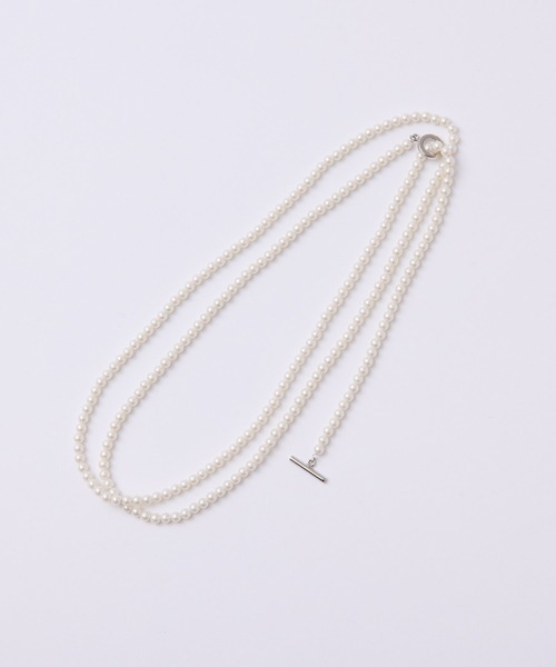 La boutique BonBon（ラブティックボンボン）の「パールロングネックレス（ネックレス・レディース・ホワイト・FREE）」の2枚目の写真