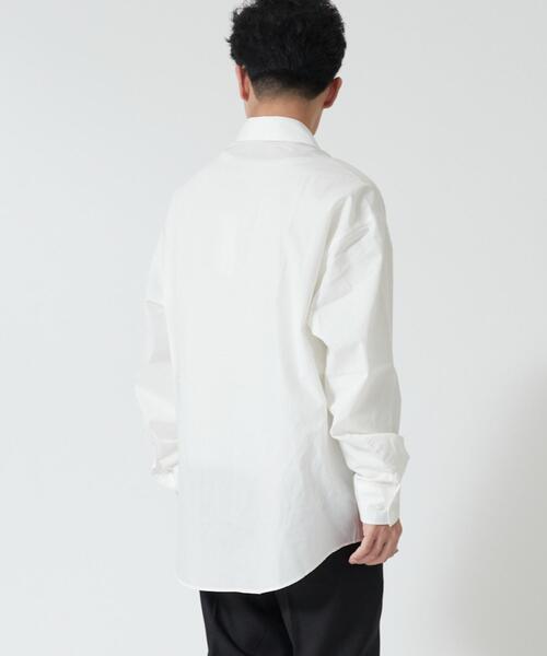 WEGO（ウィゴー）の「WEGO/メンズスクールシャツ（シャツ/ブラウス・メンズ・ホワイト・LARGE/MEDIUM）」の5枚目の写真