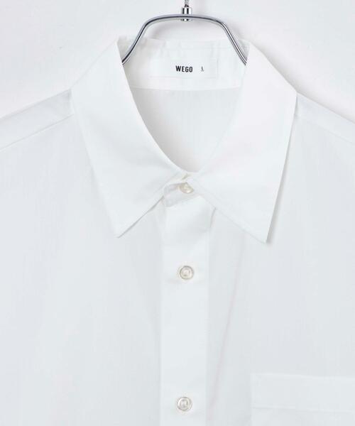 WEGO（ウィゴー）の「WEGO/メンズスクールシャツ（シャツ/ブラウス・メンズ・ホワイト・LARGE/MEDIUM）」の8枚目の写真