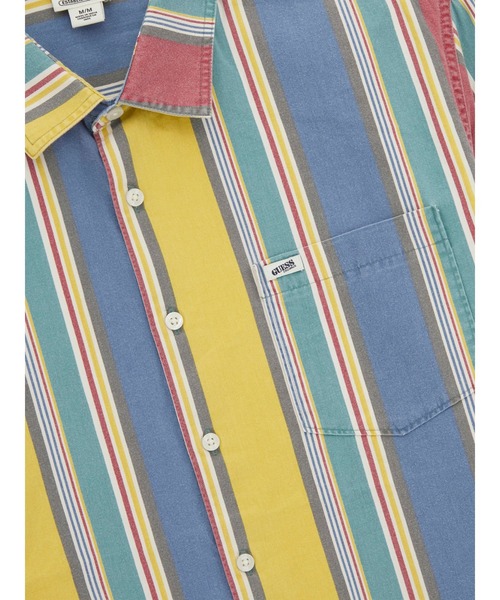 Guess(ゲス)の「GUESS Originals Multi-Stripe Ls Shirt(シャツ/ブラウス・メンズ・その他・SMALL/MEDIUM/LARGE/X-LARGE)」の3枚目の写真