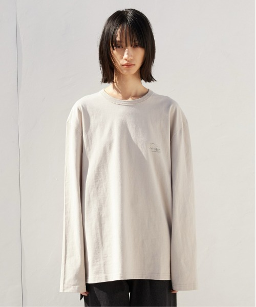 LA PEAU DE GEM（ラポドゥジェム）の「【LA PEAU DE GEM】アクチュアライズ TEE（Tシャツ/カットソー・レディース・グレー/ベージュ・FREE）」の15枚目の写真