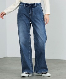 EDWIN LADIES ジャージーズ イージーワイドデニムパンツ