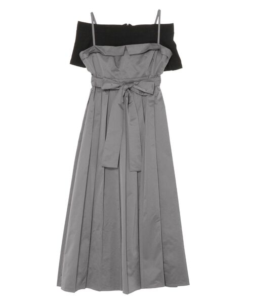 EATME(イートミー)の「オフショルドッキングワンピース(ワンピース・レディース・ブラック/グレー・MEDIUM/SMALL)」の20枚目の写真