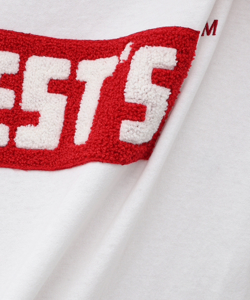 WESTOVERALLS(ウエストオーバーオールズ)の「【WESTOVERALLS / ウェストオーバーオールズ】WESTS BOX LOGO T-SHIRT(Tシャツ/カットソー・メンズ・ホワイト・LARGE)」の3枚目の写真