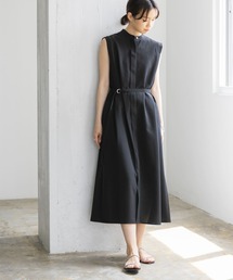 URBAN RESEARCH | 『UR TECH DRYLUXE』 タックノースリーブワンピース(ワンピース)
