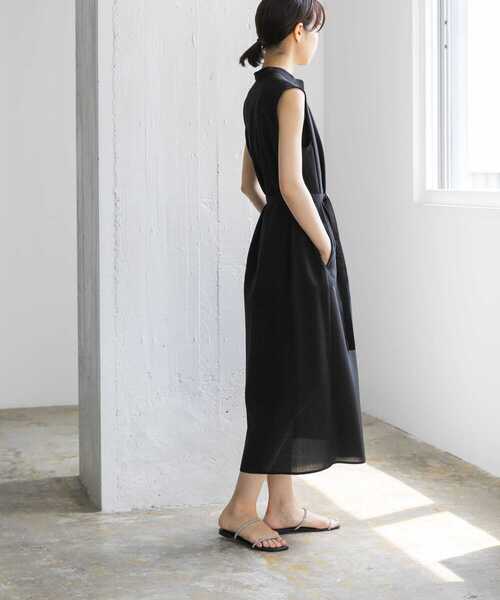 リュクス ノースリーブ   ワンピース モノトーン URBAN RESEARCH（アーバンリサーチ）の「『UR TECH DRYLUXE