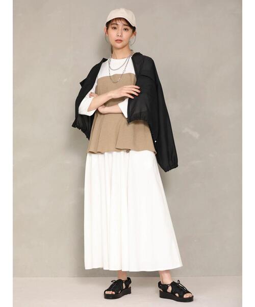 Green　Parks（グリーンパークス）の「RUPIS.レースアップスポーツサンダル（サンダル・レディース・ブラック/ホワイト/ライトベージュ・M/L/S）」の13枚目の写真