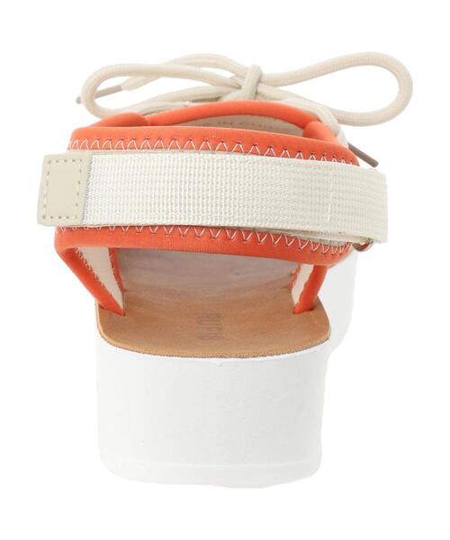 Green　Parks（グリーンパークス）の「RUPIS.レースアップスポーツサンダル（サンダル・レディース・ブラック/ホワイト/ライトベージュ・M/L/S）」の4枚目の写真