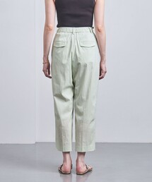 美品◯ユナイテッドアローズ　TA/P タックテーパードパンツ　ライム UNITED ARROWS（ユナイテッドアローズ）の「タック テーパード