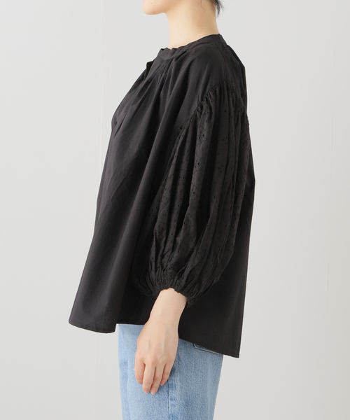 IENA(イエナ)の「【AME ANTWERP/アメ アントワープ】VOLUME SLEEVE BLOUSE ブラウス(シャツ/ブラウス・レディース・ホワイト/ブラック・FREE)」の15枚目の写真
