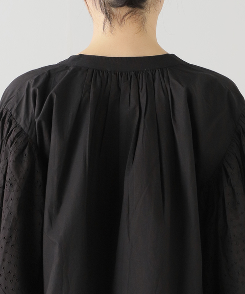 IENA(イエナ)の「【AME ANTWERP/アメ アントワープ】VOLUME SLEEVE BLOUSE ブラウス(シャツ/ブラウス・レディース・ホワイト/ブラック・FREE)」の7枚目の写真