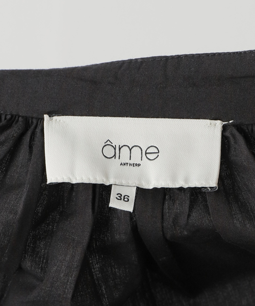 IENA(イエナ)の「【AME ANTWERP/アメ アントワープ】VOLUME SLEEVE BLOUSE ブラウス(シャツ/ブラウス・レディース・ホワイト/ブラック・FREE)」の3枚目の写真