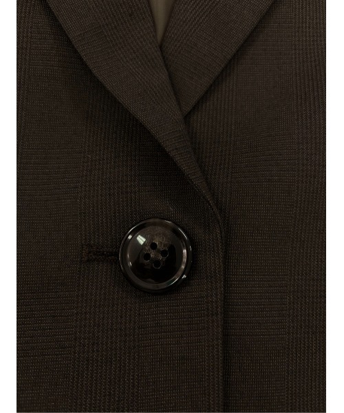 MERCURYDUO（マーキュリーデュオ）の「【セットアップ着用可】ラップ風プリーツチェックミニスカパン（その他パンツ・レディース・ダークブラウン/グレー・MEDIUM/SMALL）」の3枚目の写真