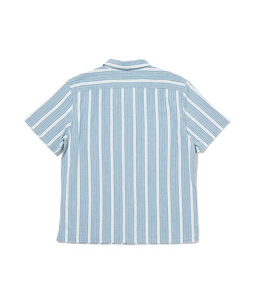 Levi's（リーバイス）の「Levi's/リーバイス サンセット キャンプ 半袖シャツ TOBY（シャツ/ブラウス・メンズ・サックスブルー・L/M/S/XL）」の3枚目の写真