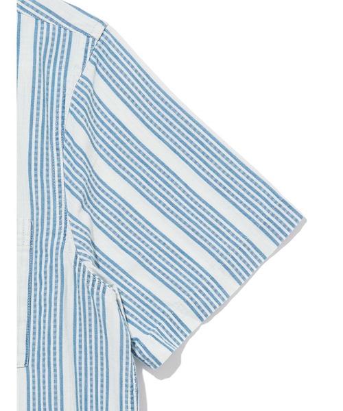 Levi's（リーバイス）の「Levi's/リーバイス サンセット キャンプ 半袖シャツ TOBY（シャツ/ブラウス・メンズ・サックスブルー・L/M/S/XL）」の5枚目の写真