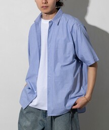 NEW LOOSE FIT BROAD RC SHIRT SS/ニュー ルーズフィット ブロード レギュラーカラーシャツ ショートスリーブ