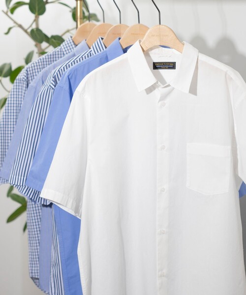 フレアブロードシャツ セール】NEW LOOSE FIT BROAD RC SHIRT SS/ニュー ルーズ