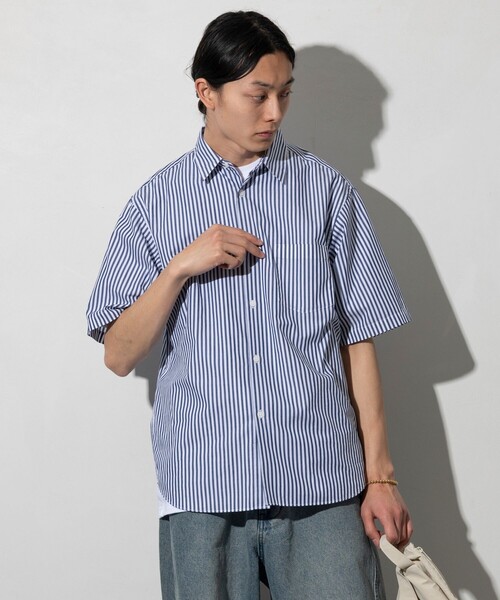 A(LeFRUDE)E ルーズフィット レギュラーシャツ アレフルード M A(LeFRUDE)E ルーズフィット レギュラーシャツ アレフルード M