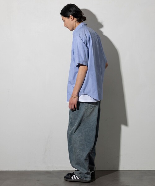 セール】NEW LOOSE FIT BROAD RC SHIRT SS/ニュー ルーズ