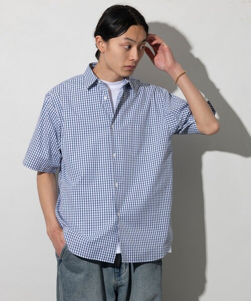 セール】NEW LOOSE FIT BROAD RC SHIRT SS/ニュー ルーズ