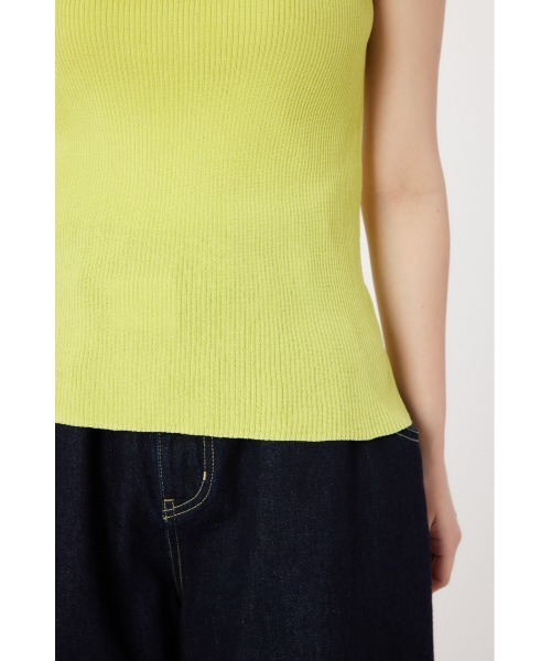 RODEO CROWNS WIDE BOWL（ロデオクラウンズワイドボウル）の「BASIC ノースリーブ ニット トップス（その他トップス・レディース・ライム/レッド/オフホワイト/ブラック・FREE）」の20枚目の写真