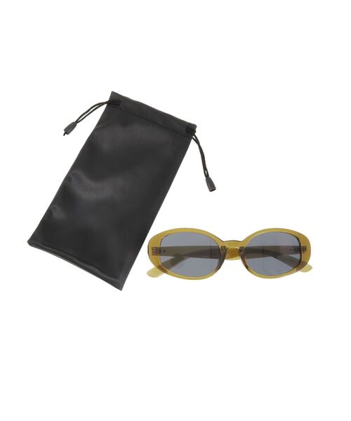 EVRIS（エヴリス）の「OVAL FRAME サングラス（サングラス・レディース・ブラウン/ブラック・FREE）」の14枚目の写真