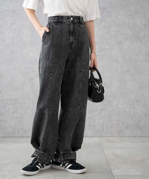 セール】WEGO/デニムベイカーステッチパンツ（デニムパンツ）｜WEGO